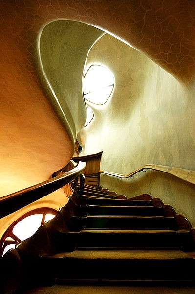 casa batllo interior. Casa Batllo Facade restored by