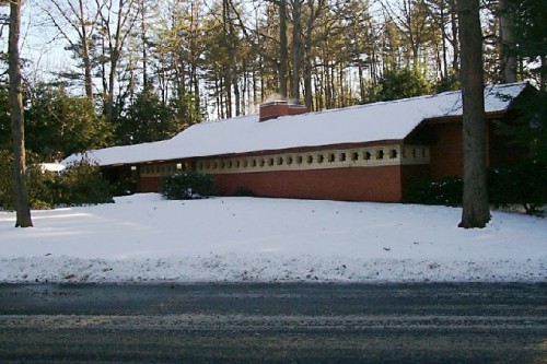 Zimmerman House in Winter