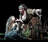 Rusalka pleads with the witch Jezibaba (Stephanie Blyth) to turn her into the human lover of the Prince.