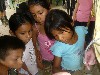 Students viewing a book I brought
