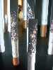 It is riveting to watch the progess of the burning cigarettes.