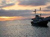 Sunrise at Santa Cruz harbor