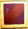 An Op Art piece by Richard Harrington.
