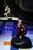 Alex Wyse as Solomon and Chris Conner as Howie in Speech and Debate at Lyric Stage.