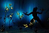 Shadow puppetry is but one of many techniques used to tell the tale in Sea of Birds.