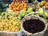 Tropical fruit in the market