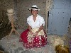 Weaving a Panama hat