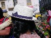 Woman with Panama hat
