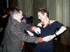 Mary danced the night away during the Gala at the Omni Parker House.
