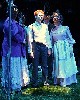 (L to R) Michelle Dowd, Jake Berger, Paul McCallion, Chuck Schwager and Maria Mogavero in Spring Awakening: The Play presented by Zeitgeist Stage Company. AllPhotos by Richard Hall/Silverline Image.