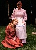 (L to R) Rebecca Stevens and Maria Mogavero in Spring Awakening.