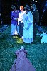 (L to R) Michelle Dowd, Paul McCallion, Maria Mogavero and Chuck Schwager  - Rebecca Stevens foreground - and in Spring Awakening: The Play.