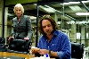 The editor Cameron Lynne (Helen Mirren) keeps an eye on her star reporter.