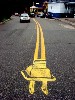 A Plugged In work by Roadsworth.