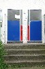 Bauhaus Building Doors by Gerrit Rietveld
