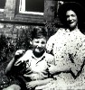John and his mom.