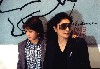 Yoko and Sean Lennon.