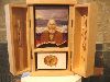 Laura Christensen's wood and oil paint minature