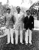 Joe Kennedy and his sons, Joe, Jr., left, and Jack.