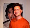 The artist, Andrew Davis, plans to run a gallery this summer.