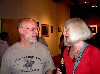 Jane Hudson chats with Berkshire Eagle art critic Keith Shaw.