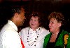 Givernor Deval Patrick with Packer and patron Evelyn P. Bernstein.