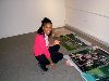Graduate student Maya Freelon was very helpful.
