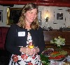 Nancy�s first facebook friend, Gina Hyams, spoke about how best to use the social networking.