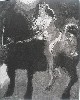 Kyle Staver, Lady Godiva, Etching on paper, 2009