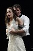 Eizabeth Raetz as Ophelia and Jason Asprey as Hamlet.