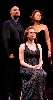 Scott Coulter, Christiane Noll, and Kerry O&rsquo;Malley in BTF&rsquo;s Main Stage Production of "Broadway by the Year". Photo by Jaime Davidson.
