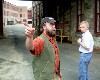 Making a point.