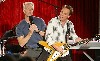 Ruby and the Rockits was conceived by Shaun, and stars Patrick (l) and David (r) and with mom Shirley Jones slated to make a cameo as grandma. On ABC Family in July.