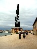 A view of the Arsenala where much work is exhibeted.