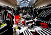 Tobias Rehberger&rsquo;s Cafeteria.