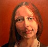 A painting by Ed Cating who directed "All My Sons" for the Main Street Stage.