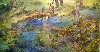 Upper Crust, 2009, Oil on canvas, 53x102"