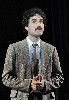 Tommy Schrider as Albert Einstein. Production photos by Jaime Davidson.
