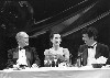 (l to r) Kurtwood Smith, Bebe Neuwirth, and Eric Bogosian in Diva at WTF, 2001. Richard Feldman photo.