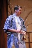 The American, Pinkerton, in his happy coat from Madama Butterfly at Lake George Opera.