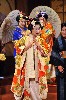 The arrival of Cio Cio San in Madama Butterfly.