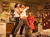 At each other&rsquo;s throats as Mom (Debra Jo Rupp) looks on with apathy.