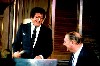 Vintage images of Bennett with pianist Dave McKenna at Boston&rsquo;s Copley Plaza Hotel. Giuliano photos.