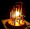 A lighting fixture by Seitel.