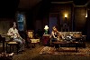 At home in the attic with the ghost which only Caroline can see.