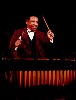 Lionel Hampton (1908-2002) played vibes in the Goodman quartet. Giuliano photo.