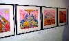 Monotypes by Betsy Doveydenas.