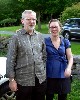 Berkshire Museum Director Stuart Chase and gallerist Leslie Ferrin are supporters of the Barn Gallery.