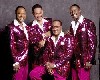 The Four Tops shimmered in blue on Friday