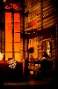 The moody set by Brian Prather with lighting by Scott Pinkney.